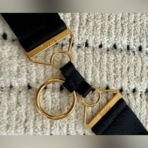 Atelier Bordelle 24k gold black choker